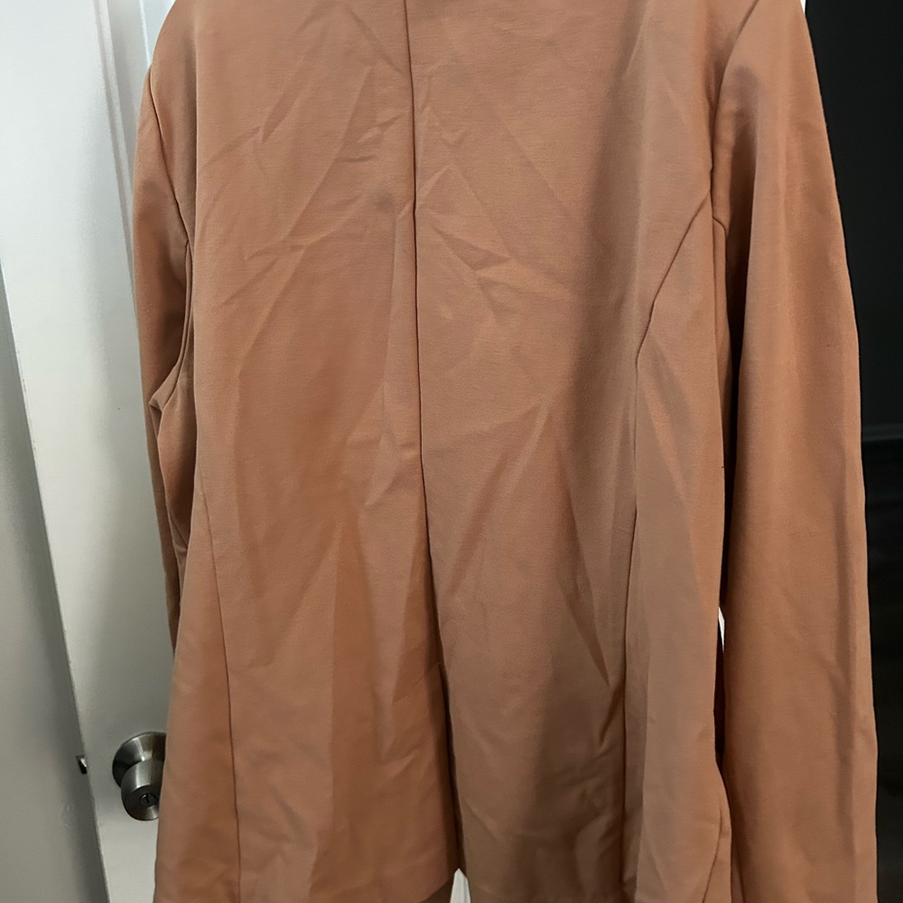 Lane Bryant Camel Blazer with Gold Buttons - Picture 4 of 4